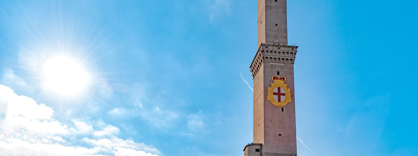 Lightouse Lanterna Genoa town Italy Symbol
